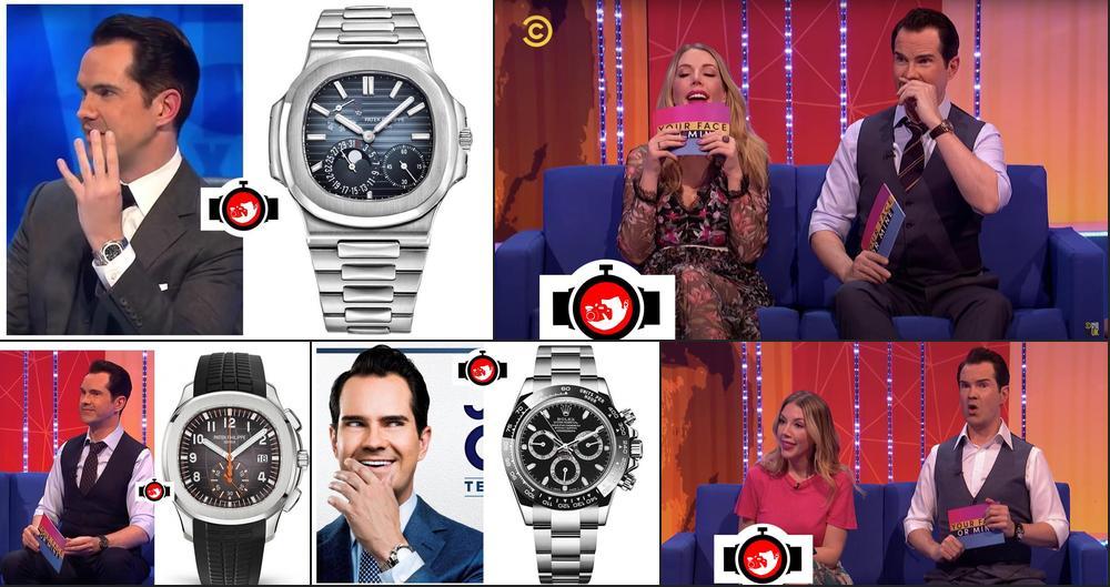 Jimmy Carr's Impressive Watch Collection Featuring Patek Philippe and Rolex